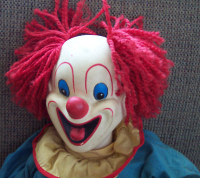 vintage bozo the clown doll