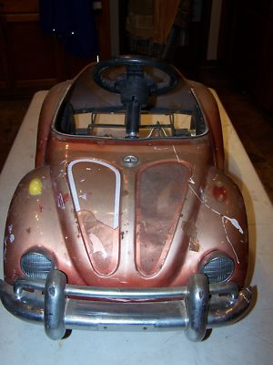 vintage vw pedal car