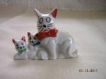 occupied japan cat figurines