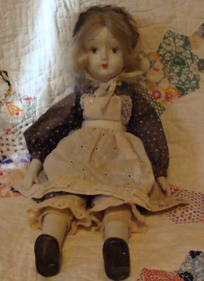 white porcelain doll