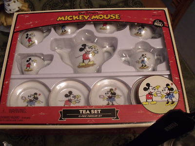 mouse tea set