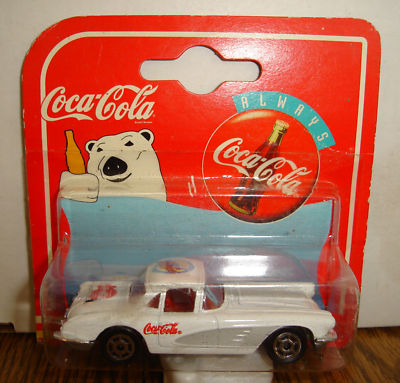 majorette corvette 58 coca cola