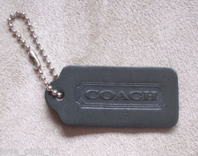 vintage coach hang tags