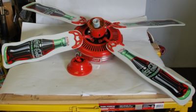 Coca Cola Ceiling Fan Antique Price Guide Details Page