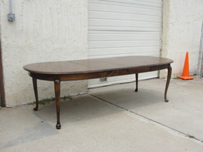Ethan Allen Georgian Court? Dining Table Antique Price Guide Details