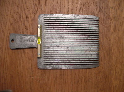 metal flat top comb