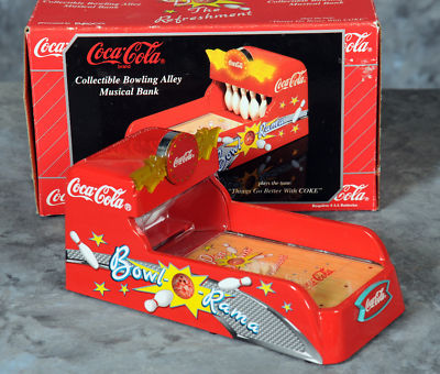 coca cola bowling set