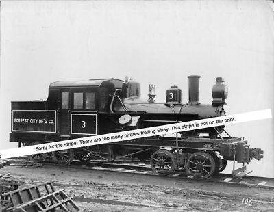 Heisler Locomotive Builder's Photo (Original Print) 003 -- Antique ...