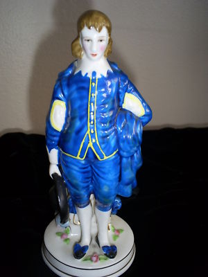 blue boy figurine