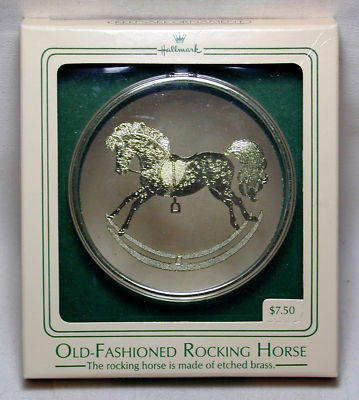 1984 woodcarver rocking horse