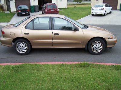 Chevrolet Cavalier 1998 Chevrolet Cavalier Sedan Gold 2 2