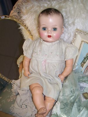 vintage crying baby doll