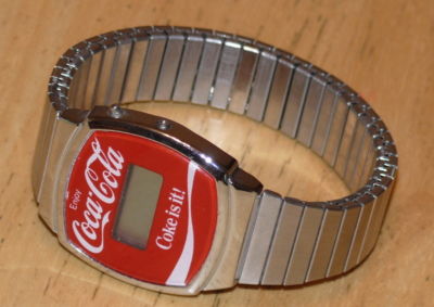 coca cola digital watch