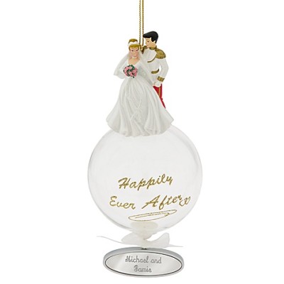 disney wedding ornament