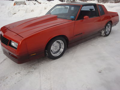 Chevrolet Monte Carlo 1984 Chevy Monte Carlo Ss Show Car