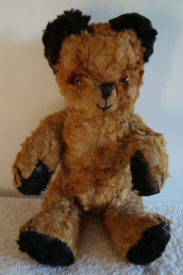 vintage sooty teddy bear