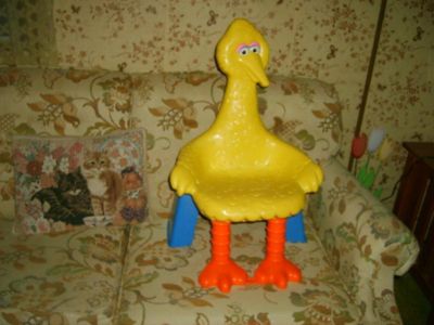 Vintage 1970 S Sesame Street Big Bird Chair Cute Antique Price