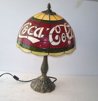 coca cola table lamp