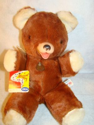 antique ideal teddy bear