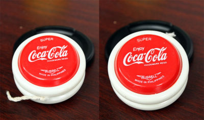 coca cola spinner yo yo