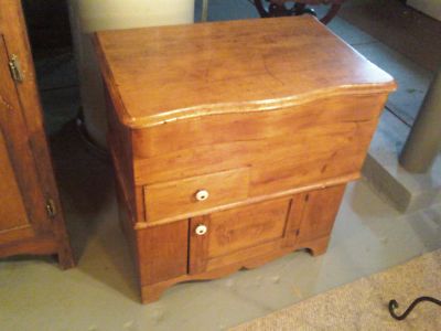 Antique Commode Dry Sink Washstand Beautifully Refinished
