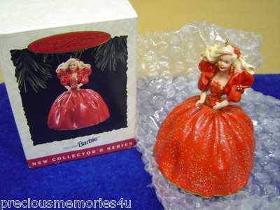 1993 holiday barbie ornament