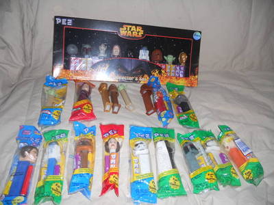 pez star wars collectors set 2005