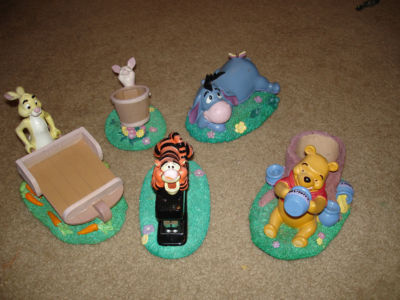 Winnie The Pooh And Friends 5 Piece Desk Set Antique Price