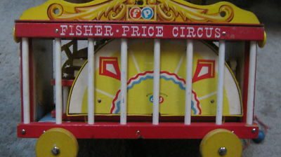 fisher price circus wagon