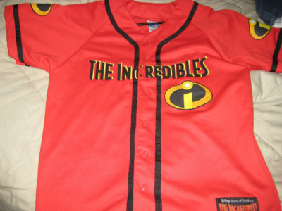 DISNEY THE INCREDIBLES MOVIE BASEBALL 