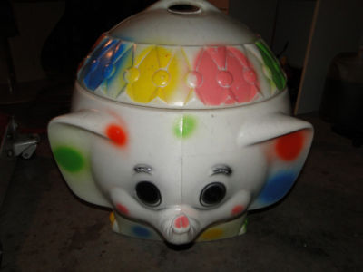 vintage elephant toy chest