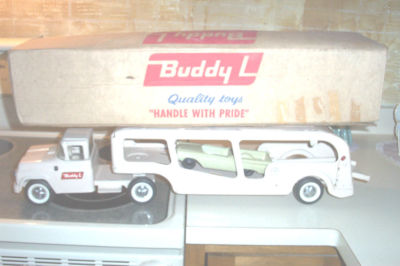 buddy l car transporter