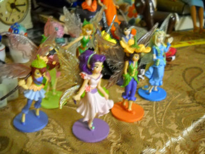 disney fairies figurine playset