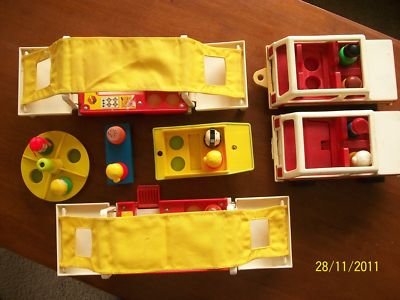 fisher price camping set vintage