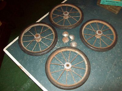 pedal car spoke wheels