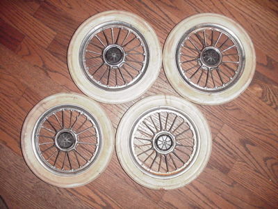 antique baby carriage wheels