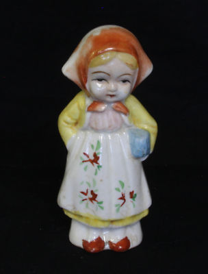 #6 Vintage Made In Occupied Japan Dutch Girl Figurine Hand Painted ...