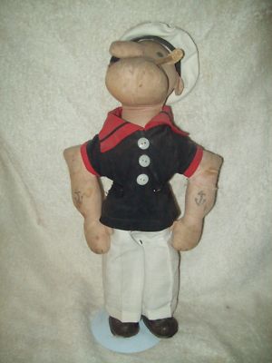 vintage popeye doll