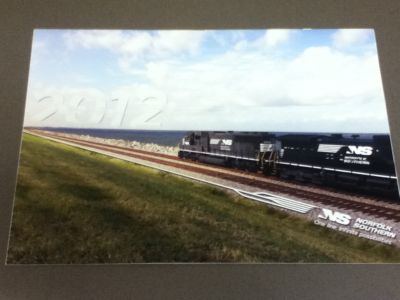 New Norfolk Southern Railroad 2012 Calendar Antique Price Guide