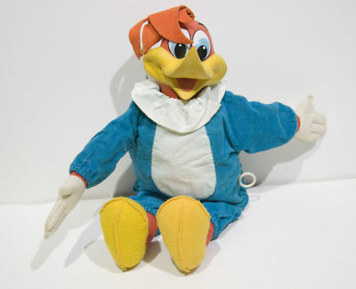 woody woodpecker pull string doll