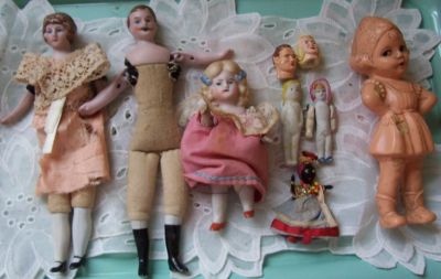 antique miniature dolls