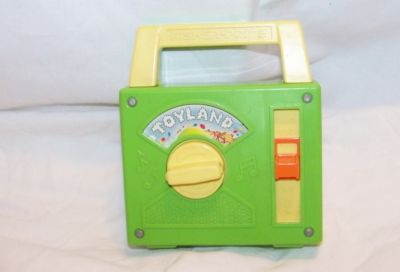 fisher price wind up music box