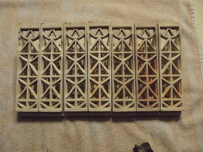 7 vintage Ceramic gas heater bricks X900 5-2 -- Antique Price Guide Details Page