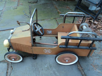 1938 fire truck pedal car
