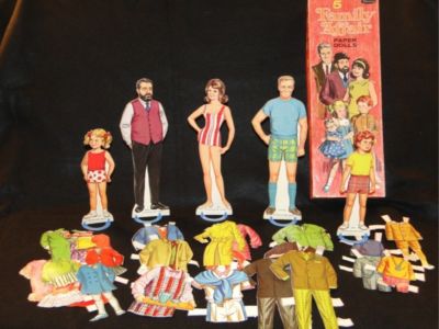 family affair paper dolls