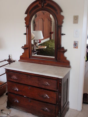 Antique Dressers With Marble Tops And, Antique Marble Top Dresser With Mirror