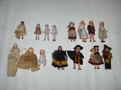 antique miniature dolls