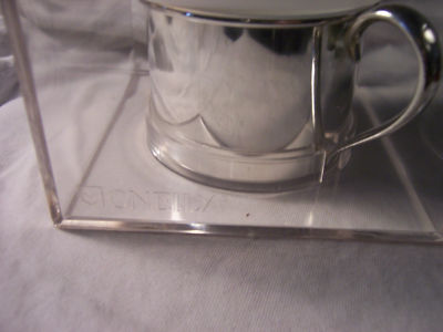 oneida silver baby cup
