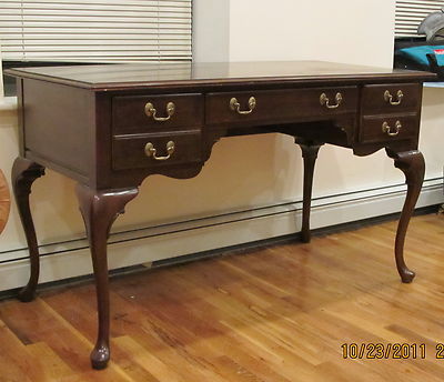 Ethan Allen Georgian Court Solid Cherry Quine Ann Ladies Writing