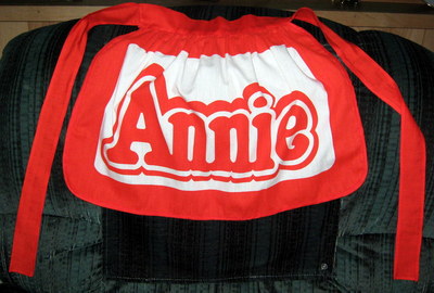 Orphan Apron Vintage Little Orphan Annie Apron -- Antique Price Guide Details Page